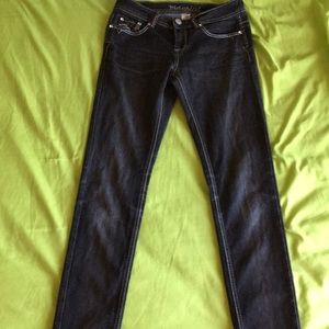Denim dark gray jeans